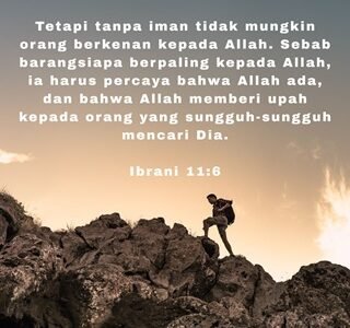 HIDUP OLEH IMAN MENYENANGKAN HATI ALLAH (bagian 1)