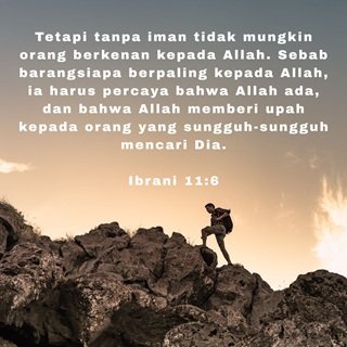 HIDUP OLEH IMAN MENYENANGKAN HATI ALLAH (bagian 1)