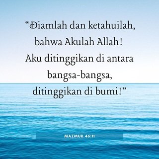 DIAMLAH DAN KETAHUILAH