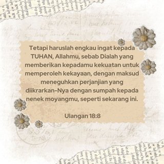 KEKAYAAN – SUMBER DAYA TUHAN