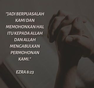 Berpuasa, Merendahkan Diri dan Bertobat