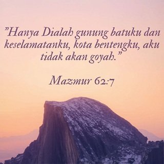 TUHAN ADALAH SUMBER KESELAMATAN KITA