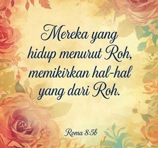 TANDA KEHIDUPAN YANG DIPIMPIN ROH KUDUS