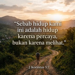 HIDUP OLEH IMAN