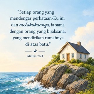 MEMBANGUN KEHIDUPAN YANG KOKOH